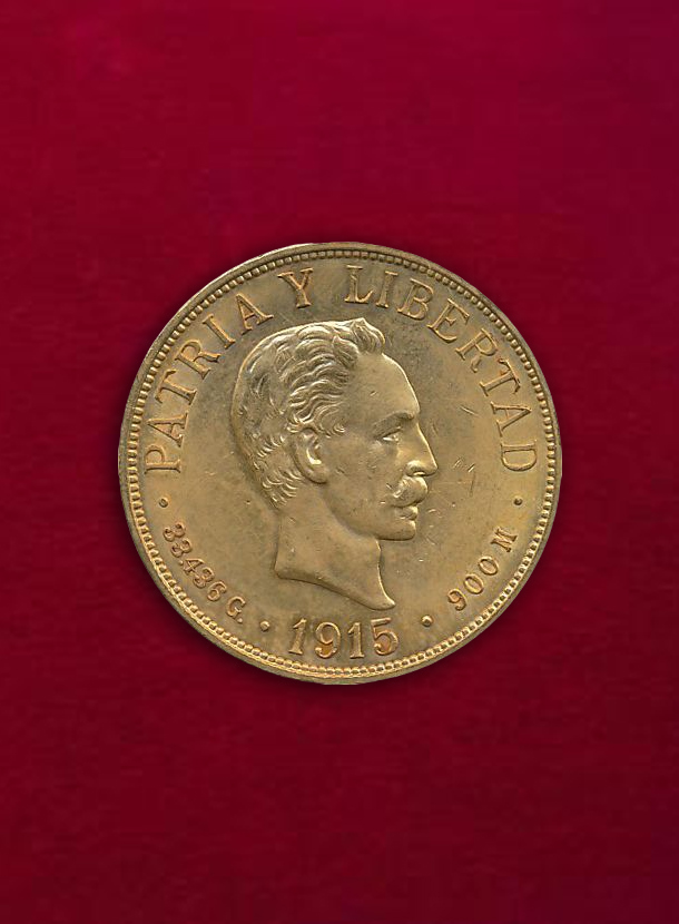 【キューバ】20 Pesos  1915